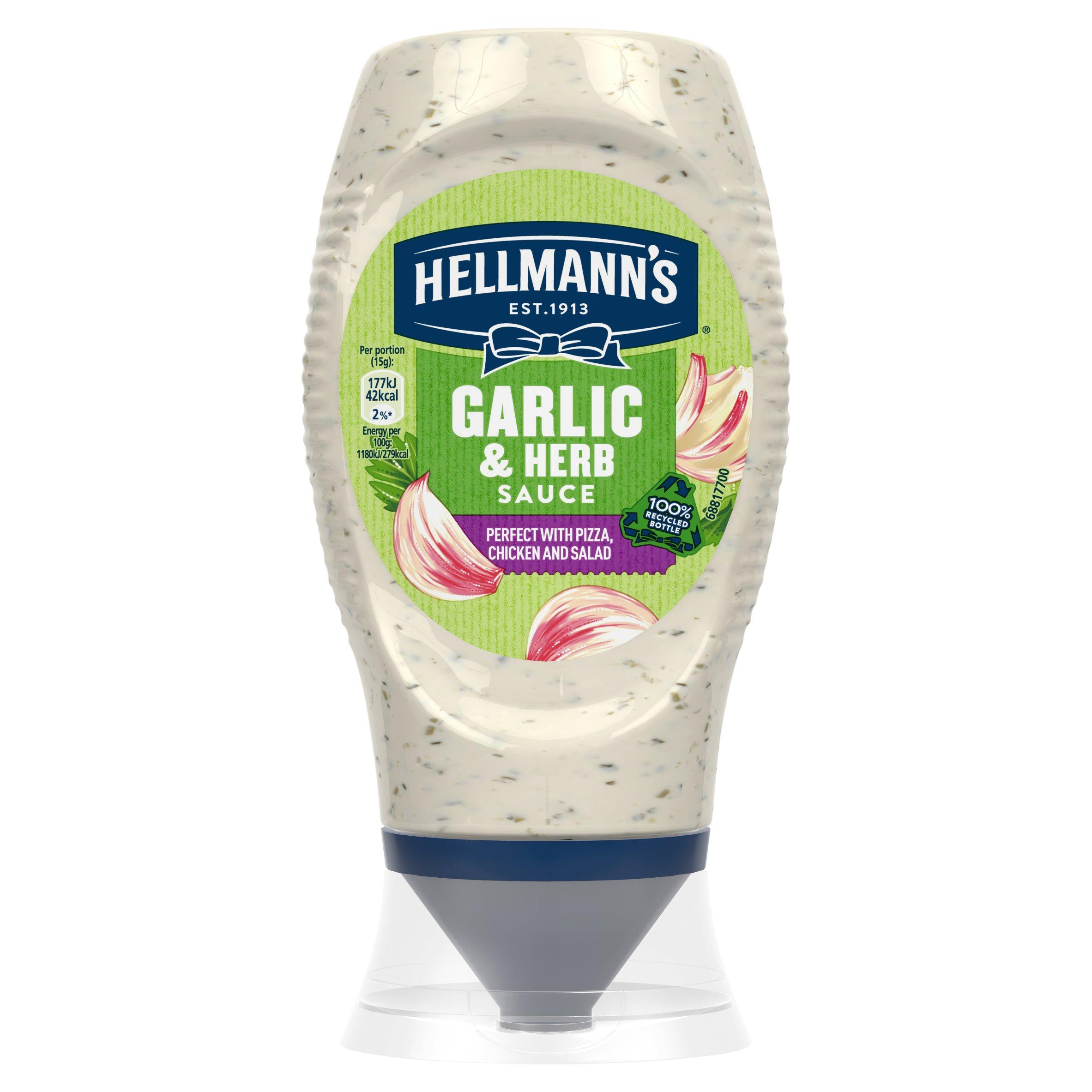 Hellmann's Creamy Garlic & Herb Sauce 250ml