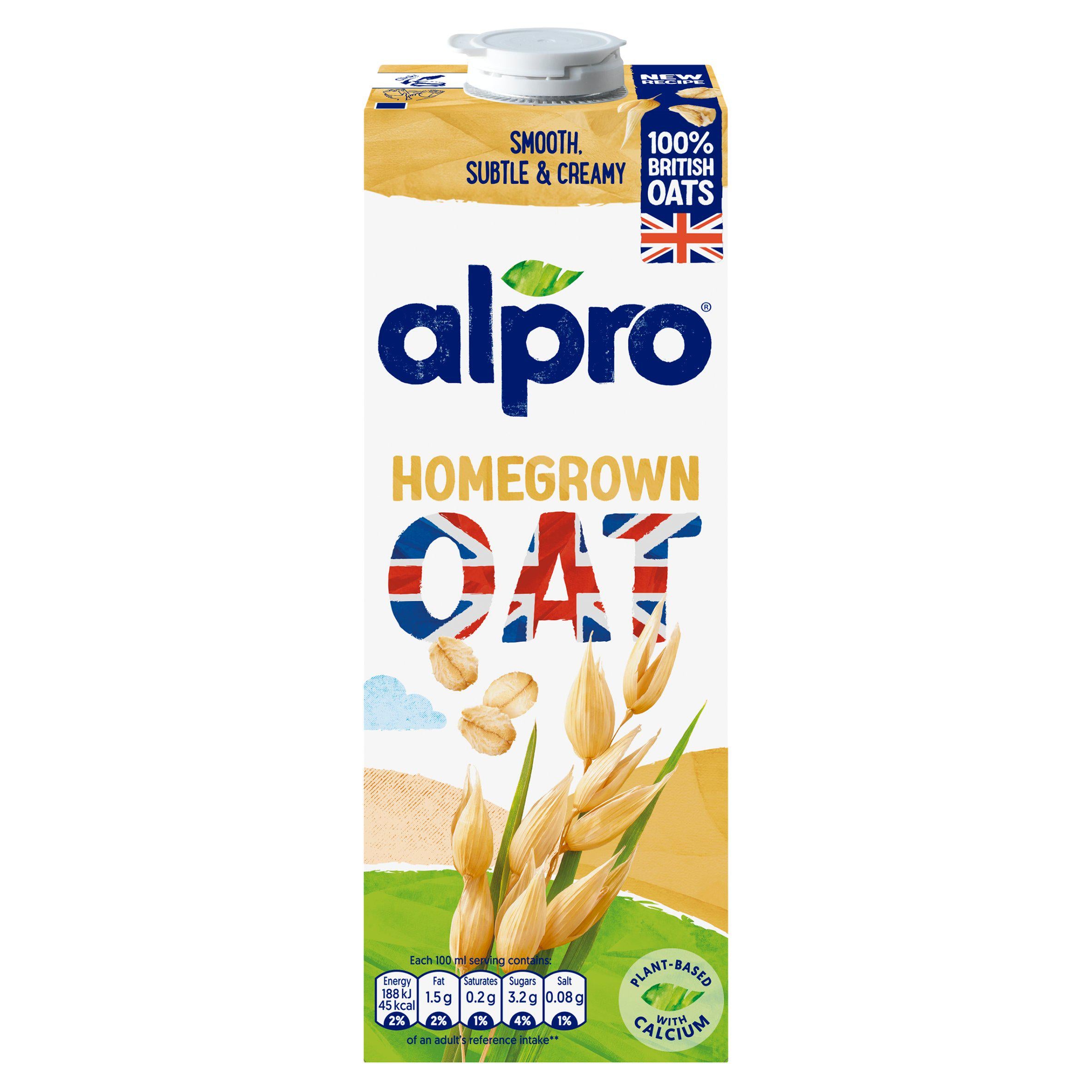 Alpro Oat Milk No Sugars Long Life Dairy Alternative 1L