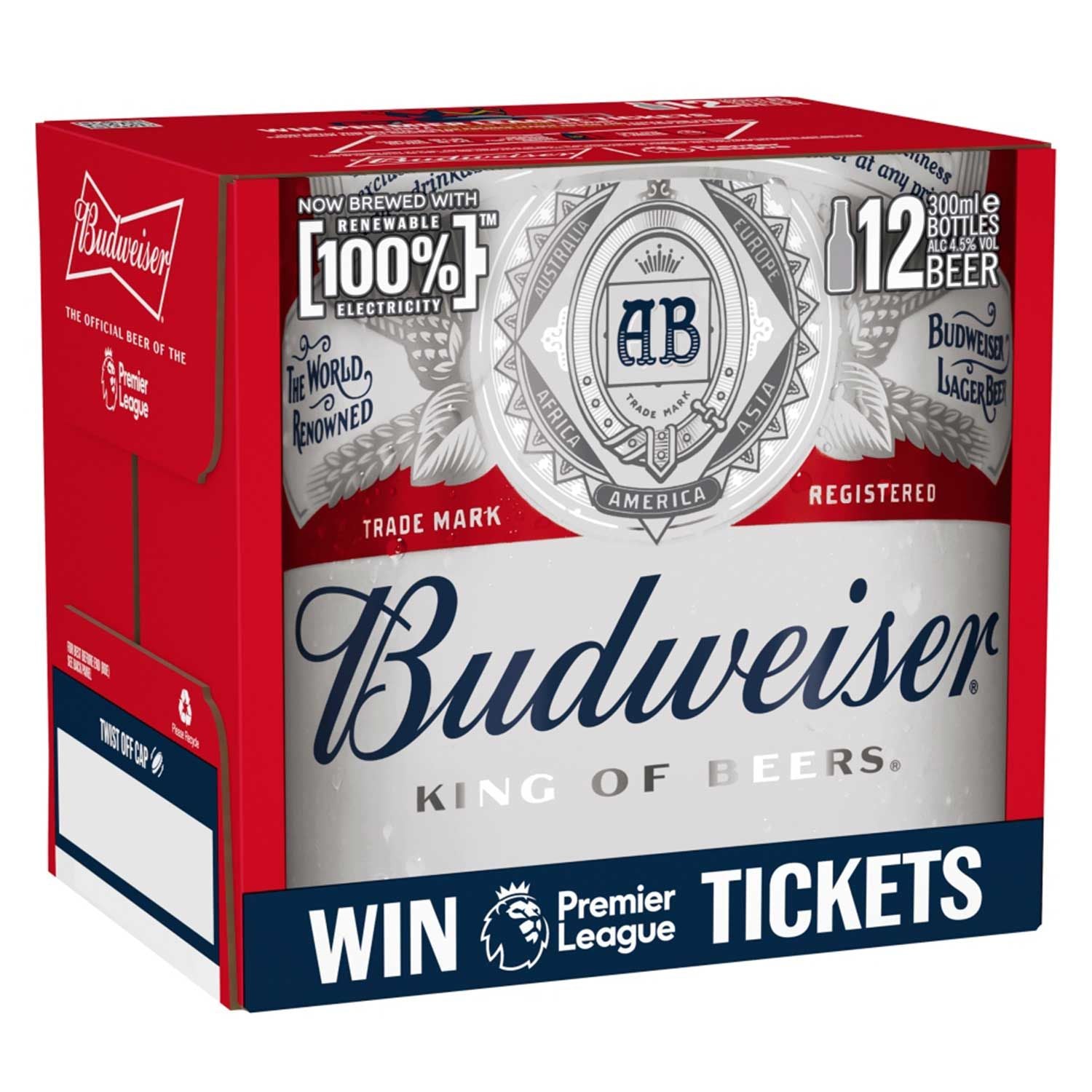 Budweiser Limited Edition Beer 300ml