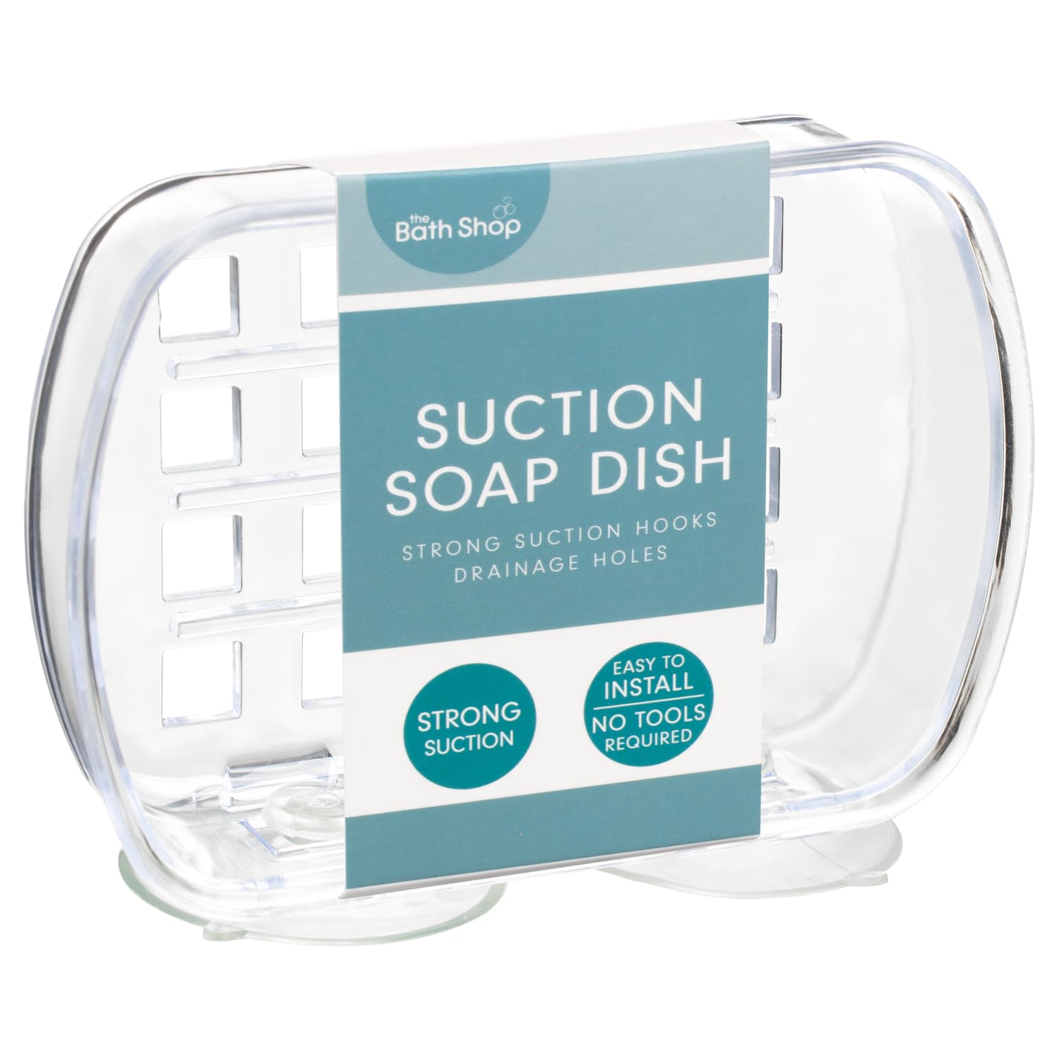 The Bath Shop Suction Soap Dish - Clear
