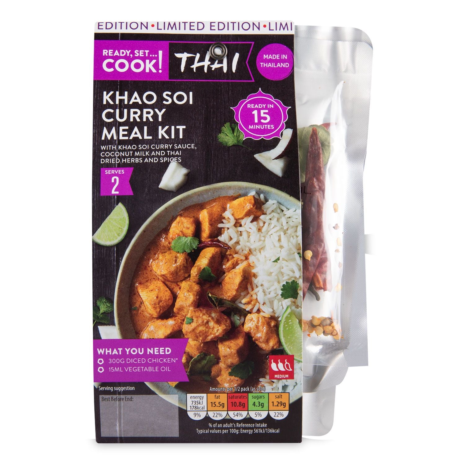 Ready, Set…Cook! Khao Soi Meal Kit 262g