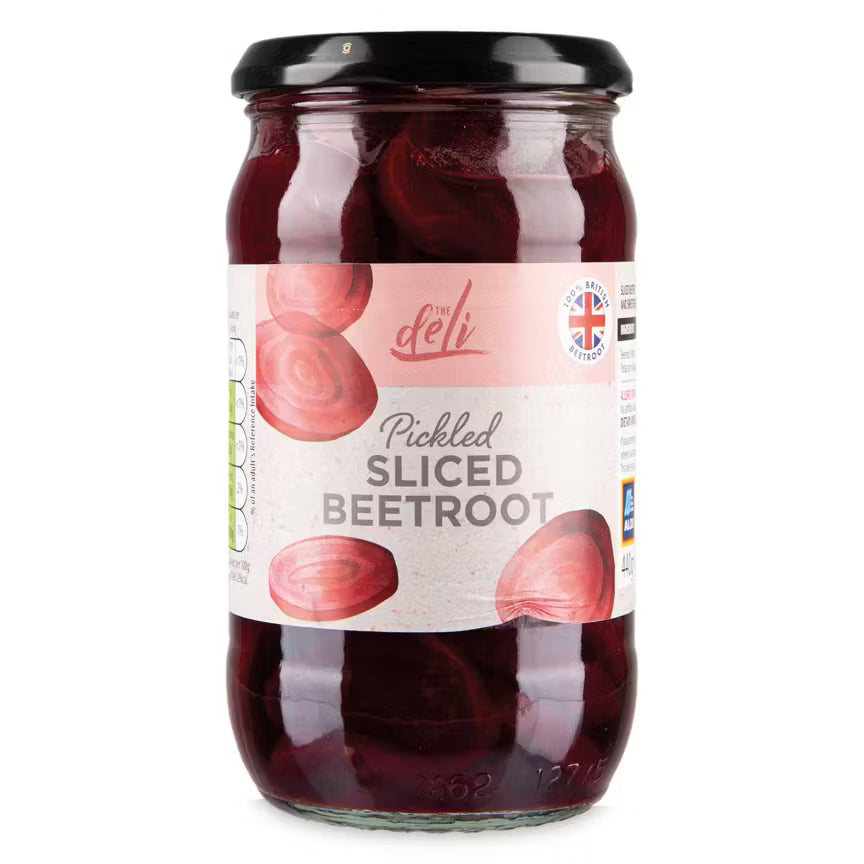 The Deli Pickled Sliced Beetroot438 G (£0.20/100 G)