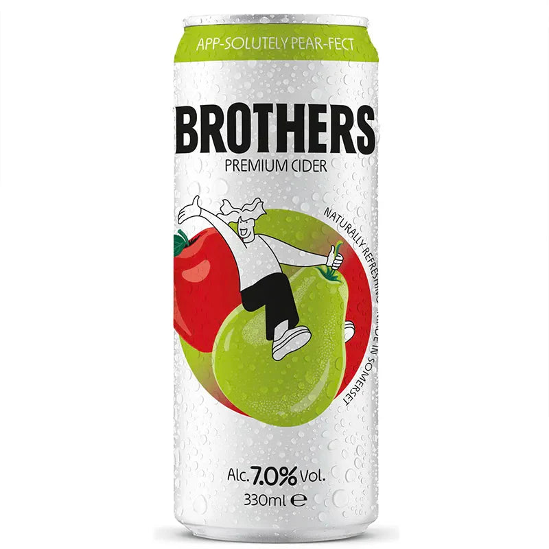 Brothers Cider App-Solutely Pear-Fect 330ml 7% ABV Can