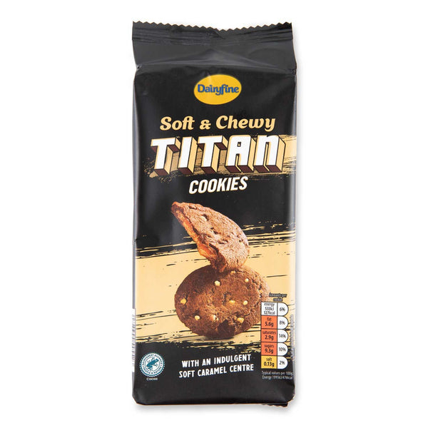 Dairyfine Titan Caramel Cookies 160g