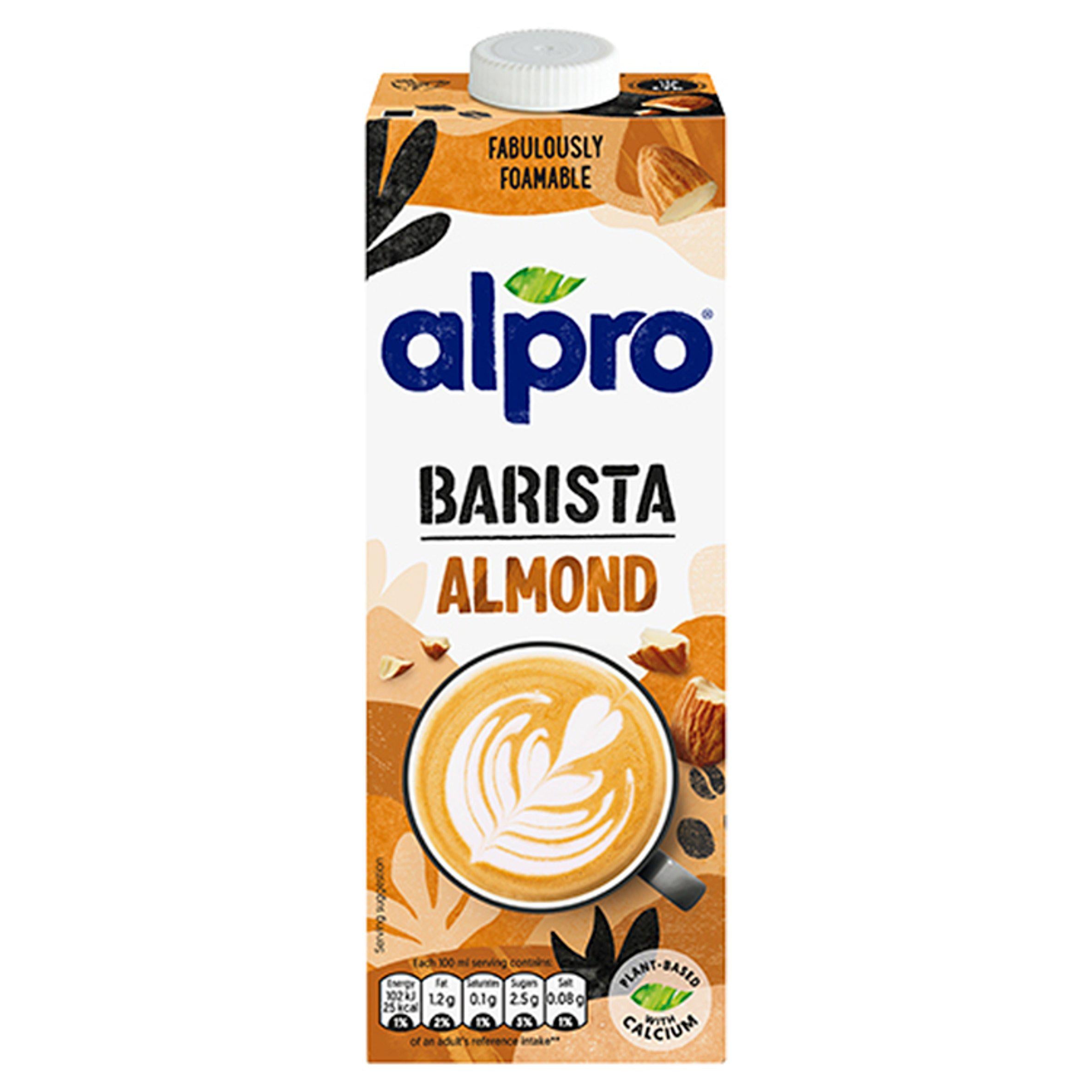 Alpro Barista Almond Milk Long Life Dairy Alternative 1L