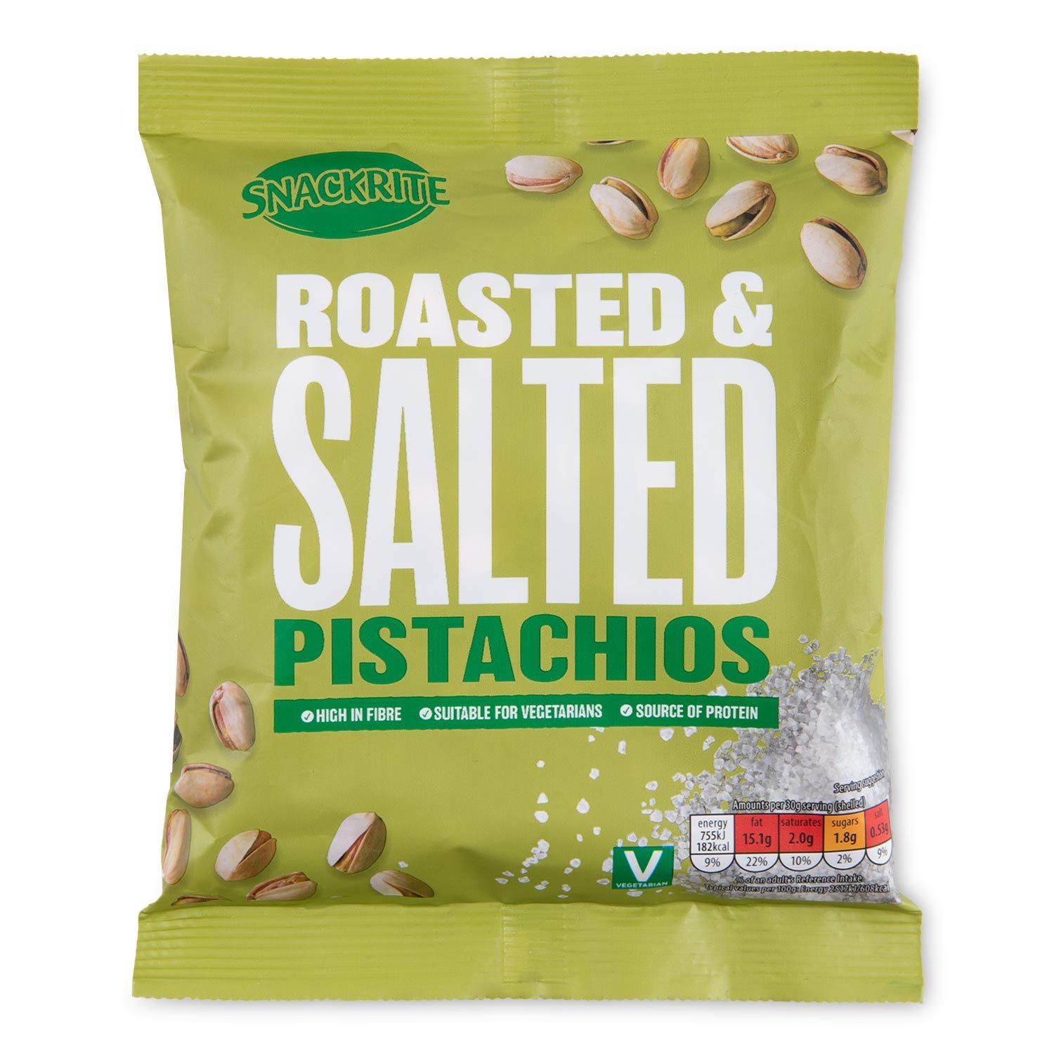 Snackrite Roasted & Salted Pistachios 150g