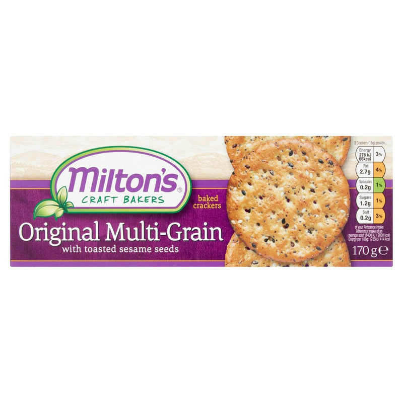 Milton's Multigrain Crackers 170G