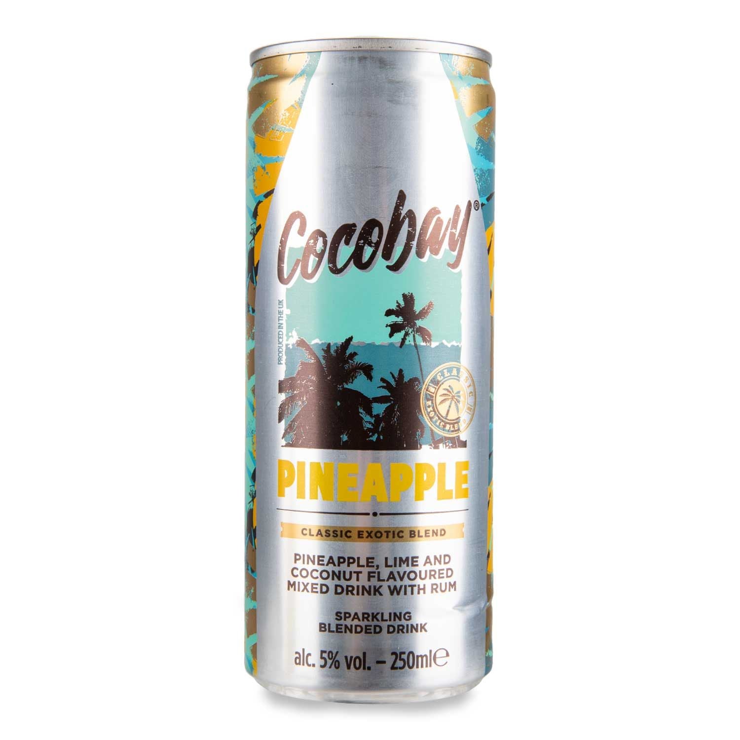 WSO  Cocobay Pineapple, Lime & Coconut Flavoured Mixed Drink With Rum 250ml 1x12
