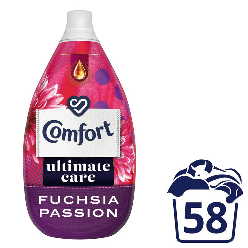 Comfort Ult/C Fuchsia Passion Fabric Conditioner 58W 870Ml