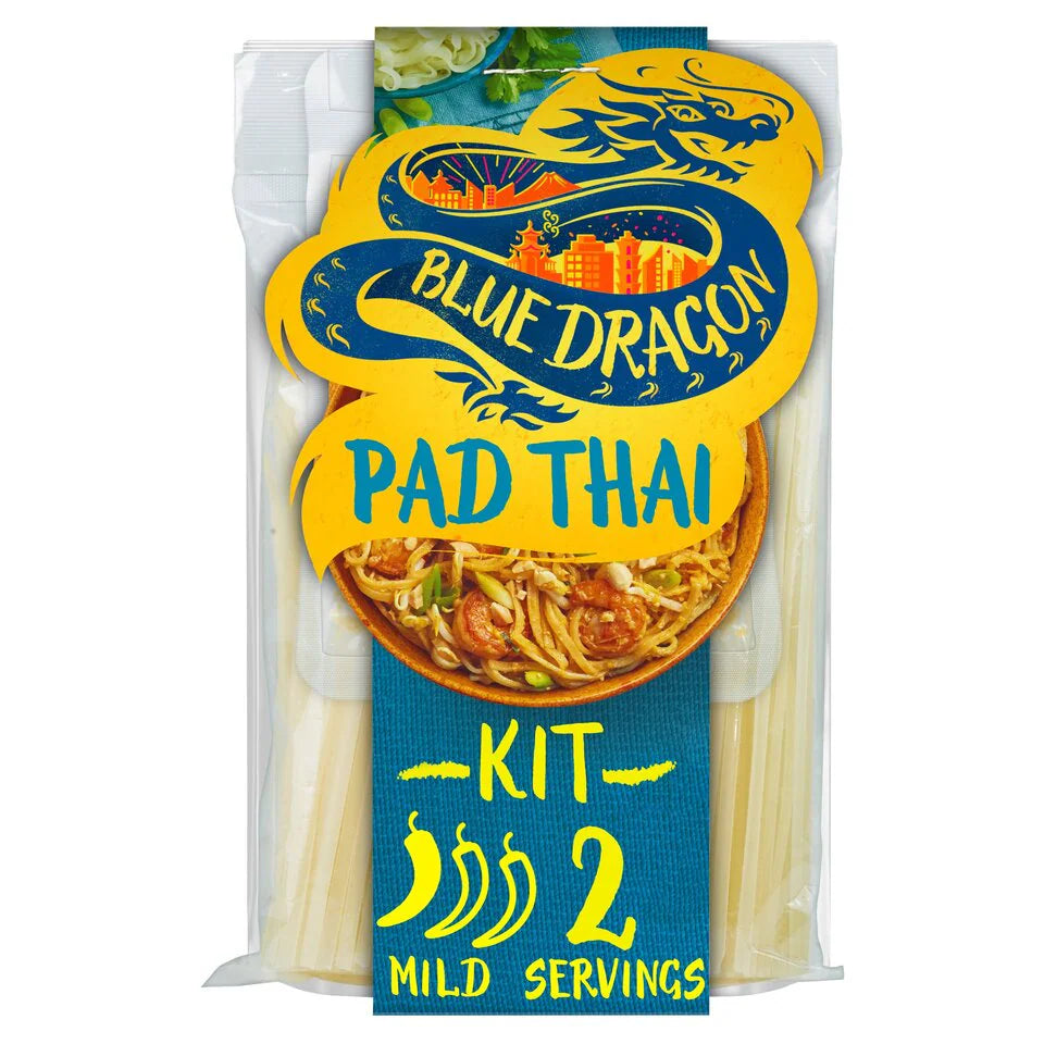 WSO - Blue Dragon Pad Thai Noodles Kit 265G 1X4
