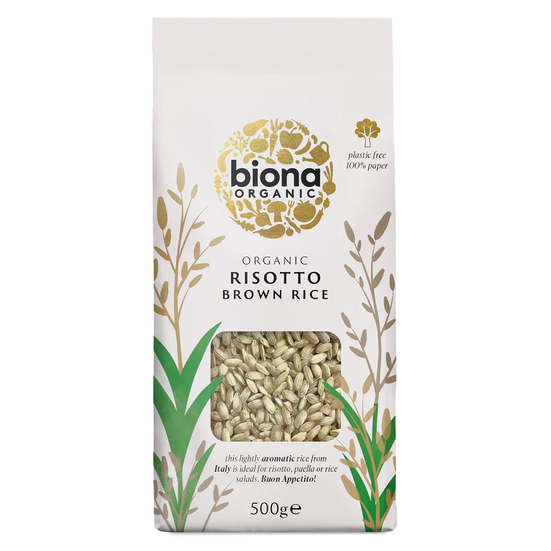 Biona Organic BROWN RISOTTO RICE 500g