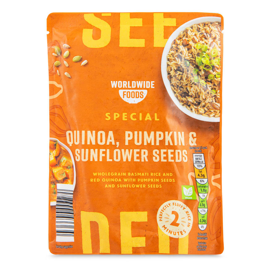 Worldwide Foods Special Quinoa, Pumpkin & Sunflower Seeds Pouch