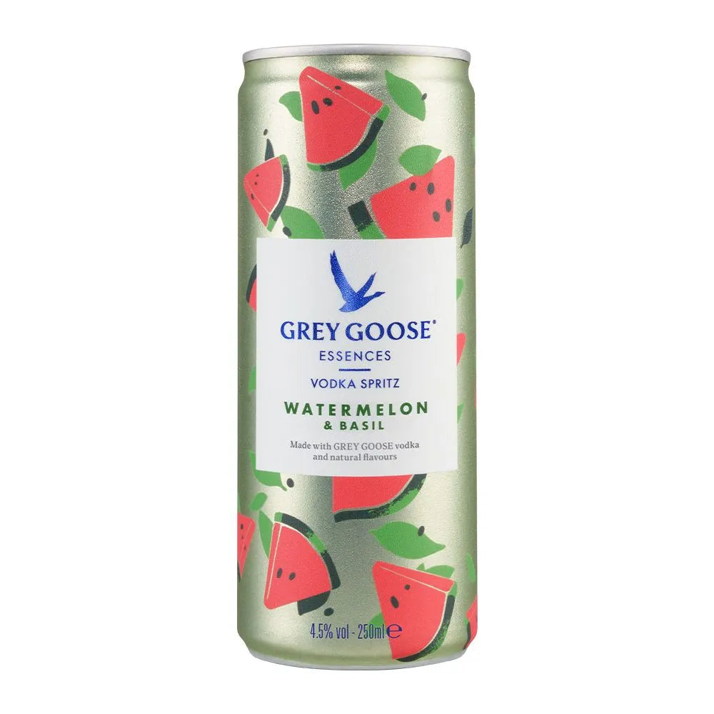 WSO -  Grey Goose Essences Watermelon & Basil Vodka Spritz 250ml 1X6