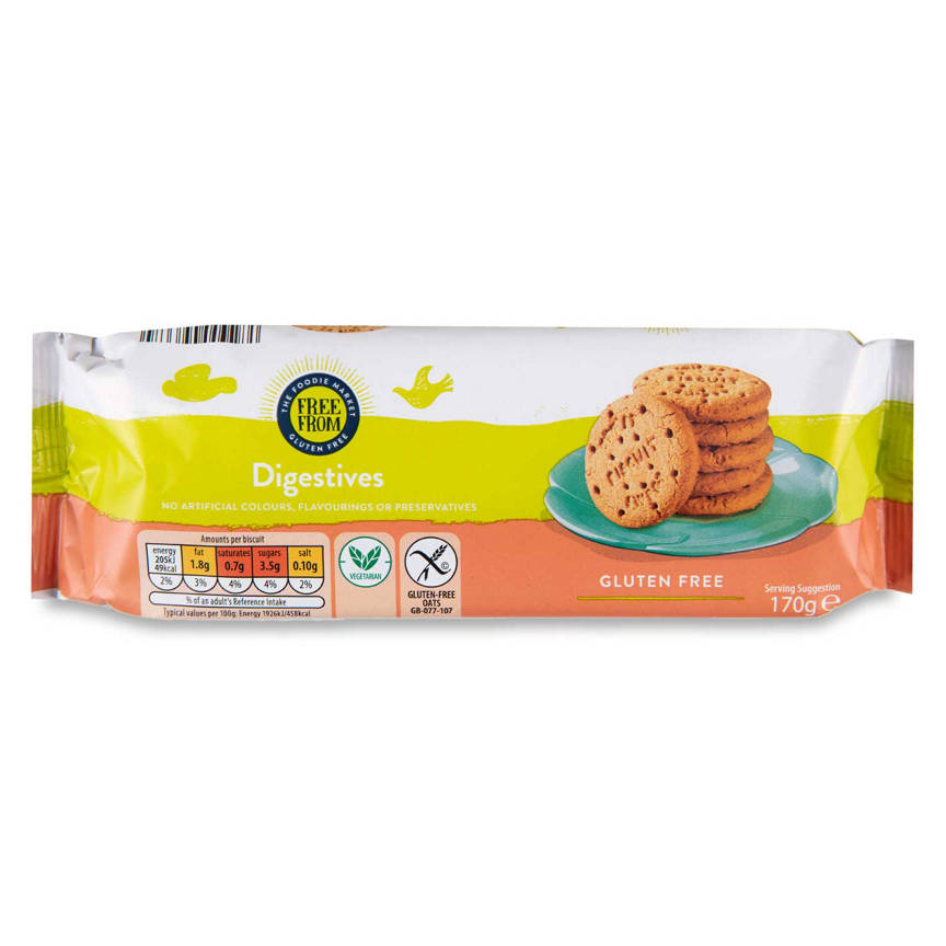 Free From Plain Digestives 200g