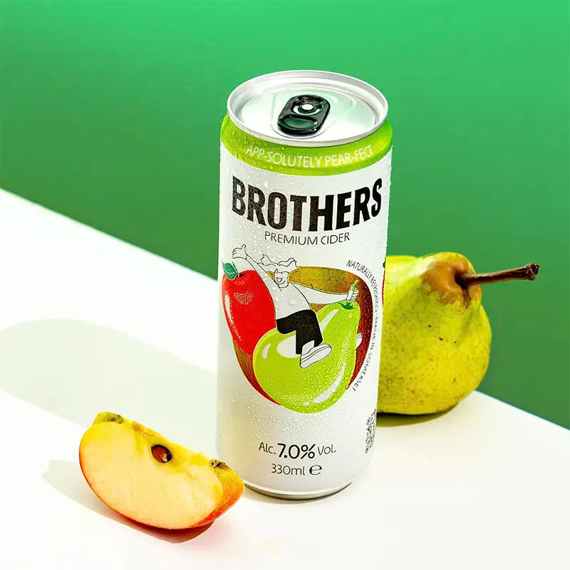 Brothers Cider App-Solutely Pear-Fect 330ml 7% ABV Can