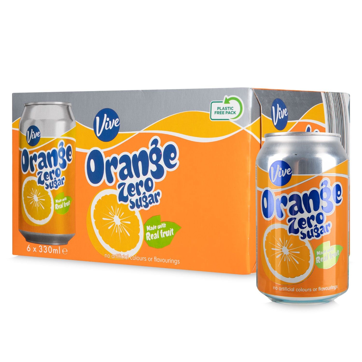 WSO - Vive Orange Zero Sugar 24x330ml