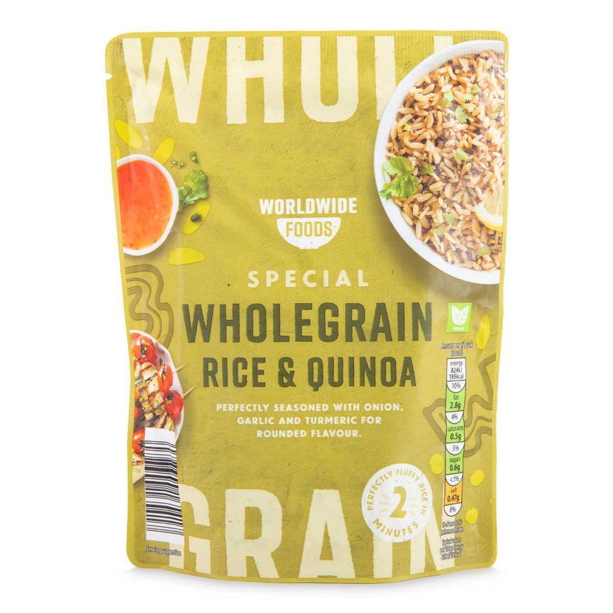 Worldwide Foods Special Wholegrain Rice & Quinoa Pouch