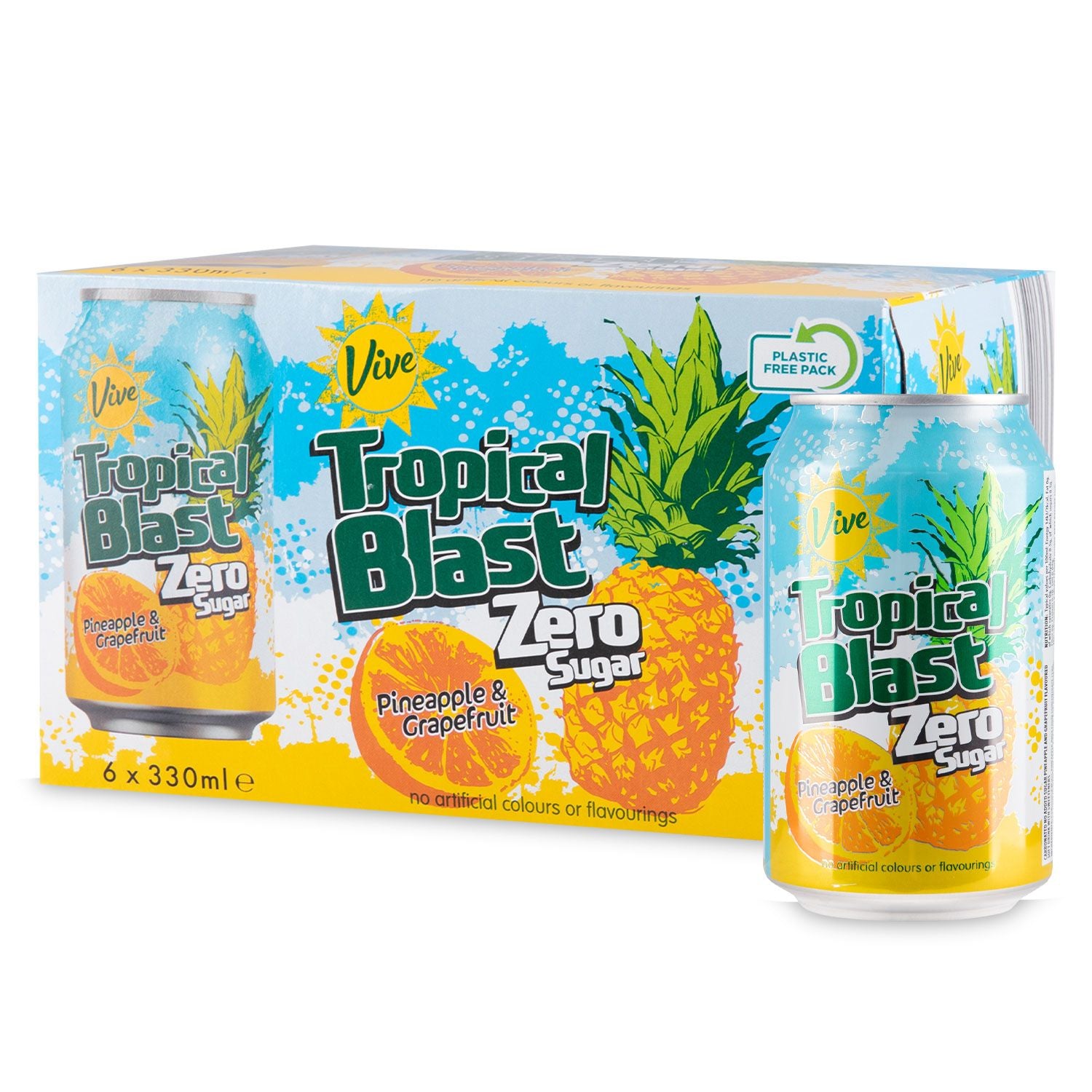 WSO - Vive Tropical Blast Zero 24 x 330ml