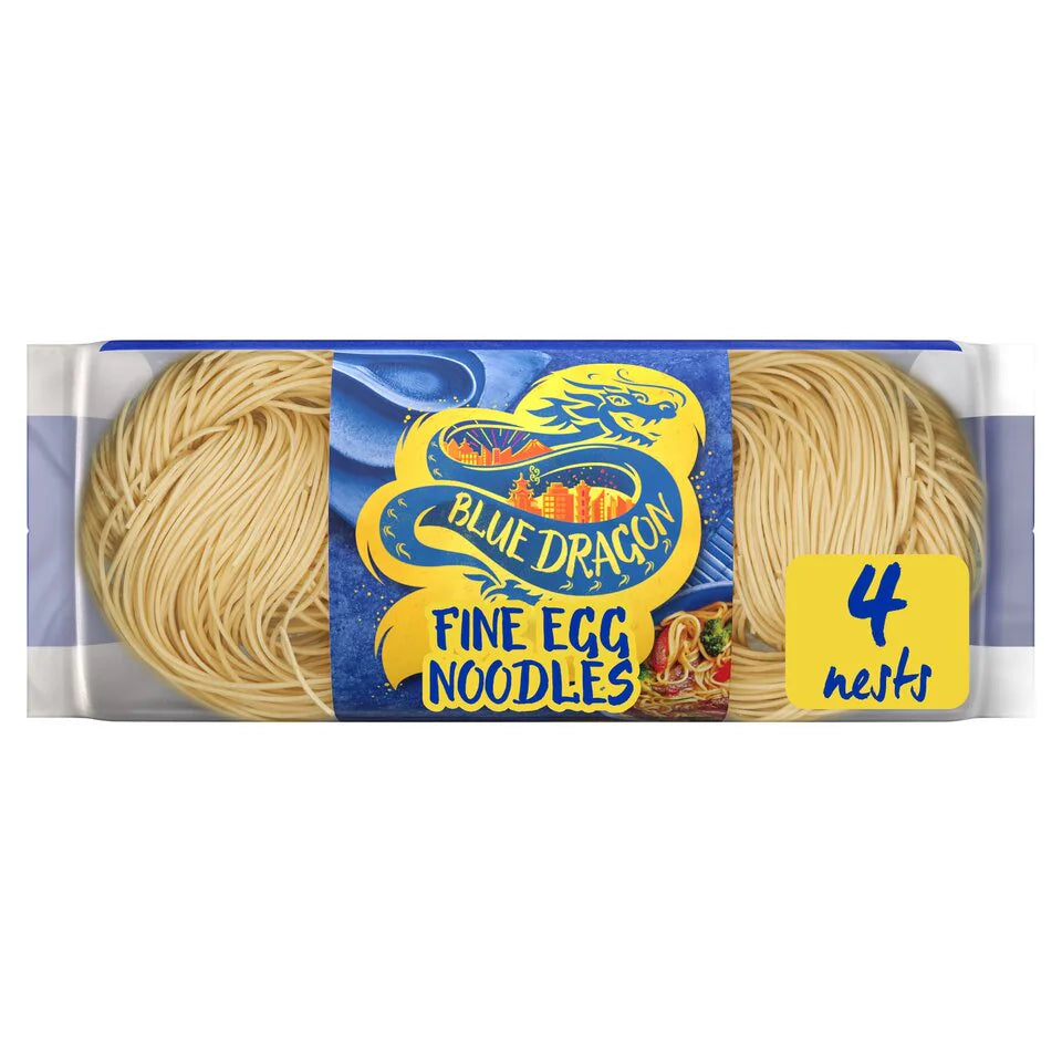 WSO - Blue Dragon Fine Egg Noodles 250g 1X8