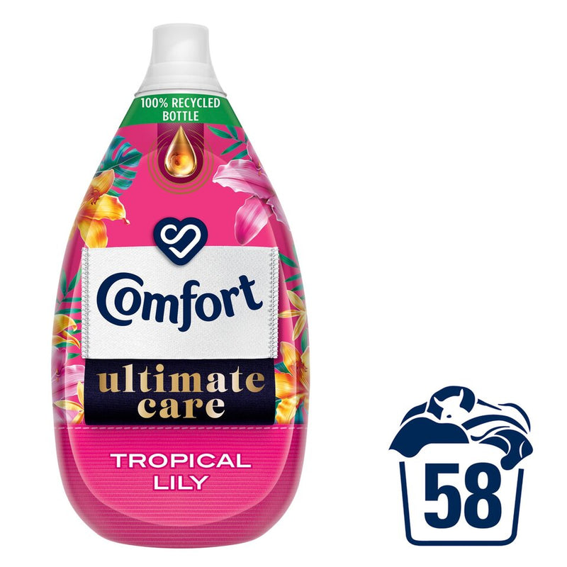 Comfort Ultimate Care Tropical Lily Fabric Conditioner 870Ml