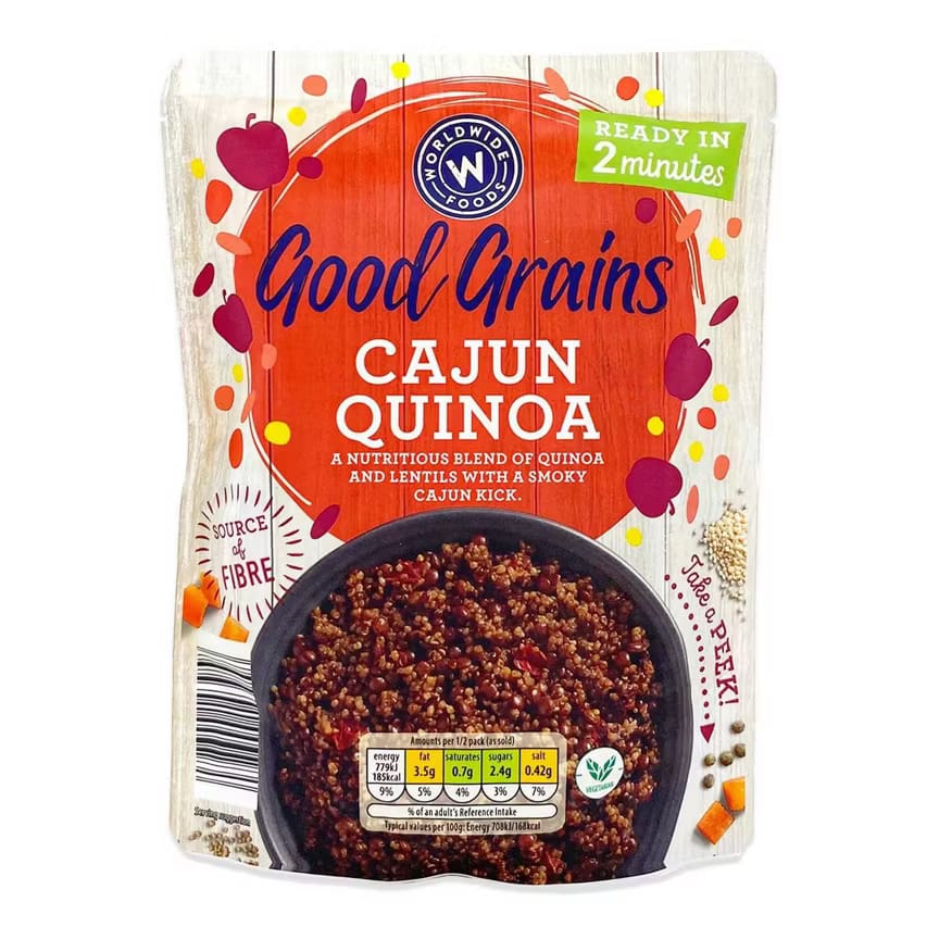 Worldwide Foods Cajun Quinoa Pouch
