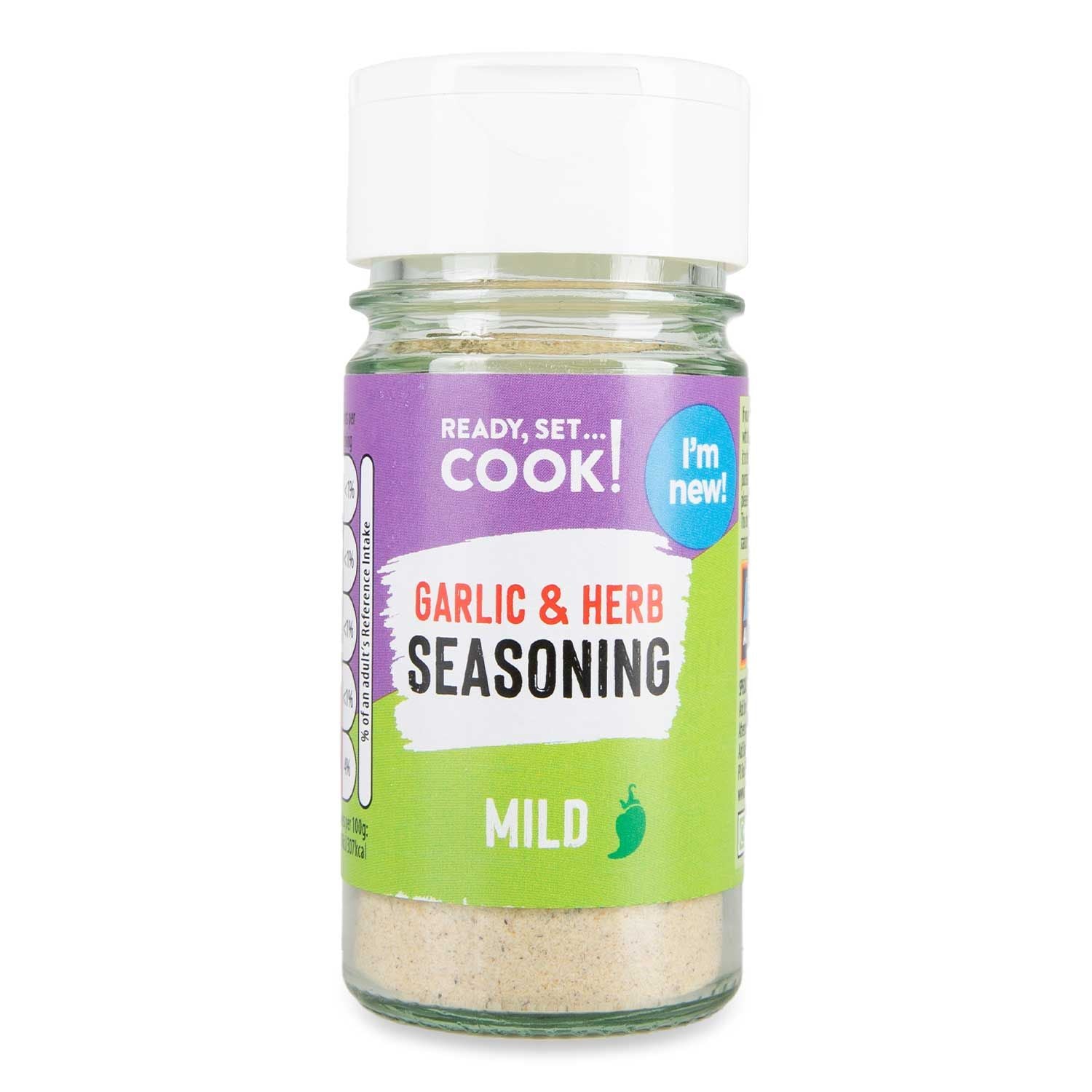WSO - Ready, Set, Cook! Garlic & Herb Seasoning 58g 1X6