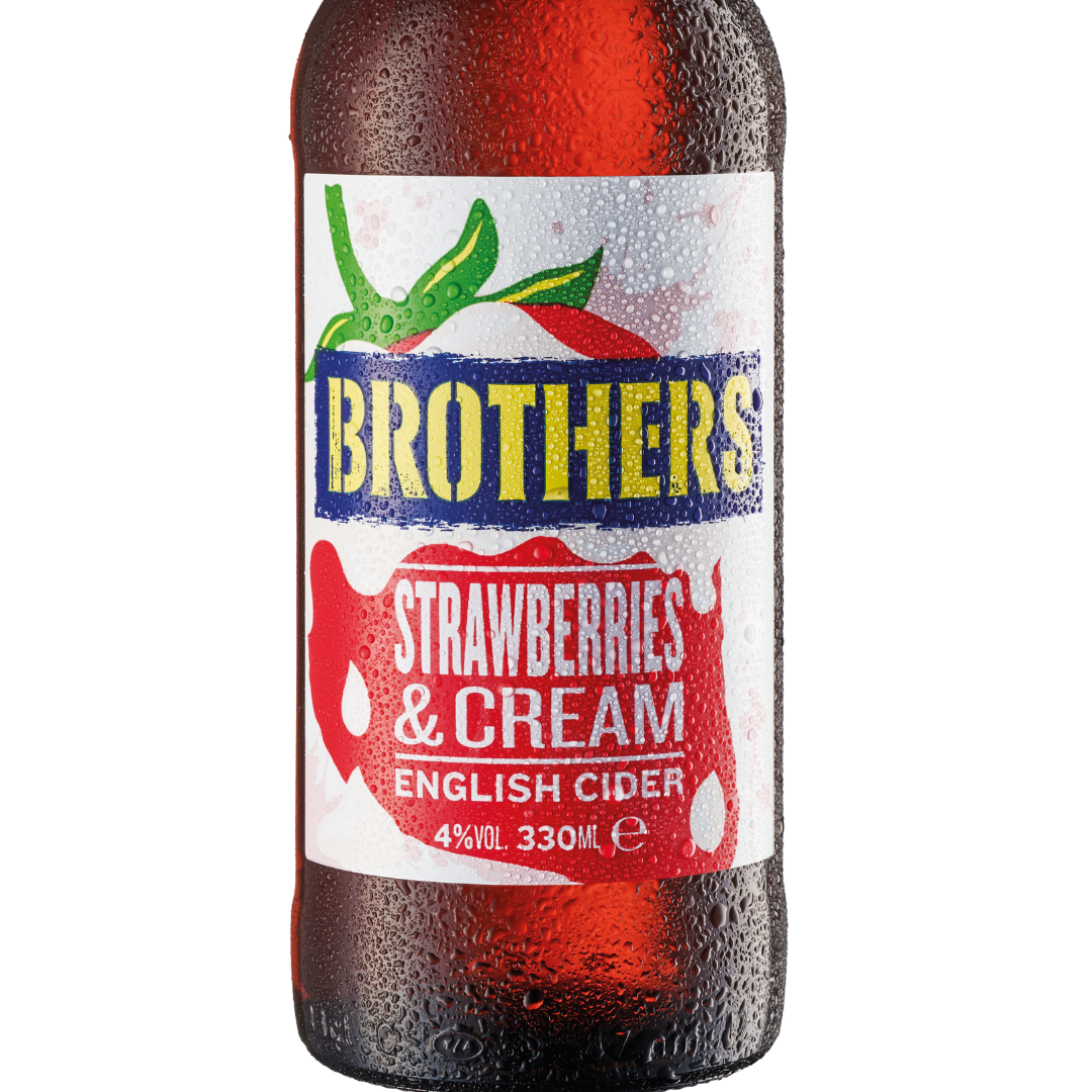 Brothers Strawberries & Cream Cider 330ml