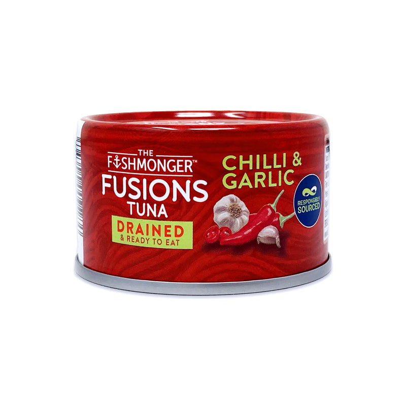 The Fishmonger Fusions Tuna With Extra Virgin Olive Oil, Chilli And Garlic 80g