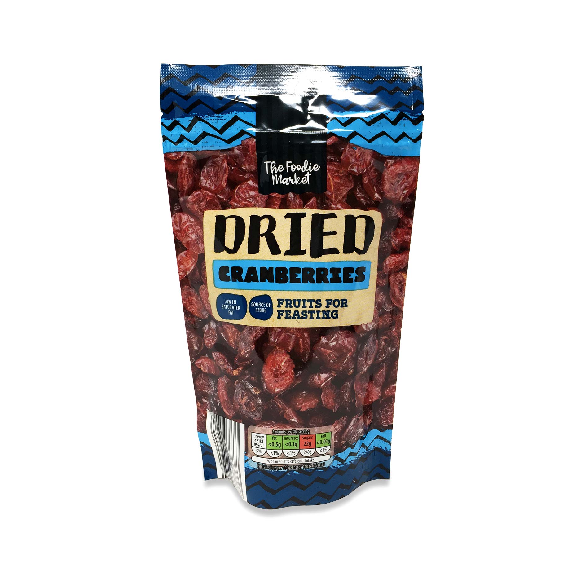The Foodie Market - Dried Cranberries 150g