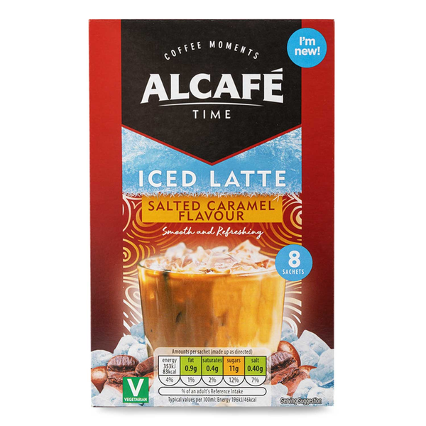 Alcafé Iced Latte Salted Caramel Flavour 170.4g