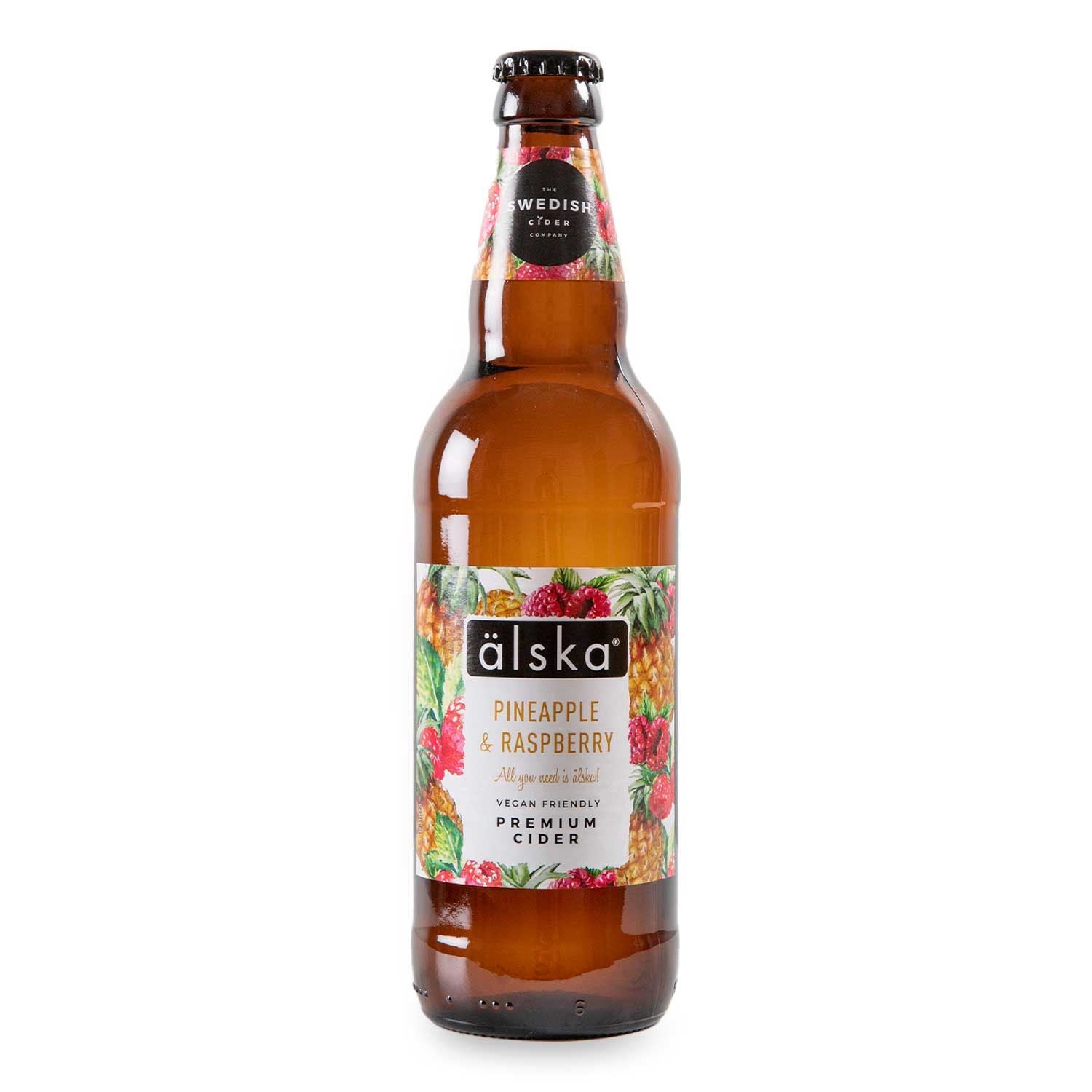 WSO - Alska Pineapple & Raspberry Premium Cider 500ml 1x12