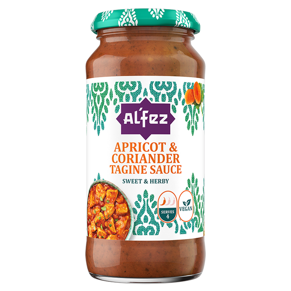 Alfez Apricot & Corriander Tagine Sauce Jar 450g