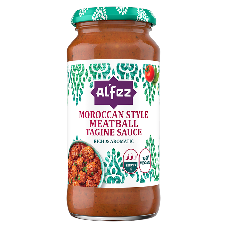 Alfez Moroccan Meatball Sauce Jar 450g (2 Pack)