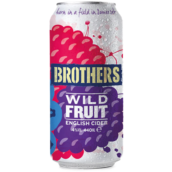 Brothers Wild Fruit Cider 440ml