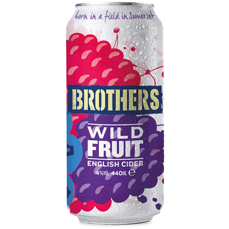 Brothers Wild Fruit Cider 440ml