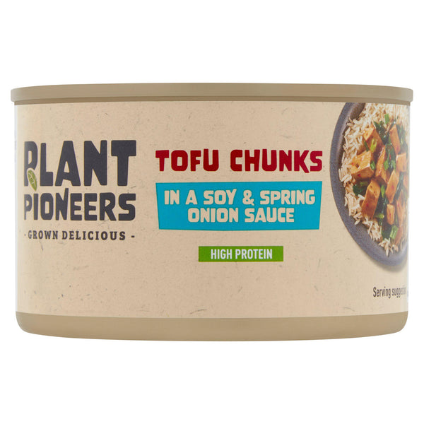 Plant Pioneers Tofu Chunks in Soy & Spring Onion Sauce 225g