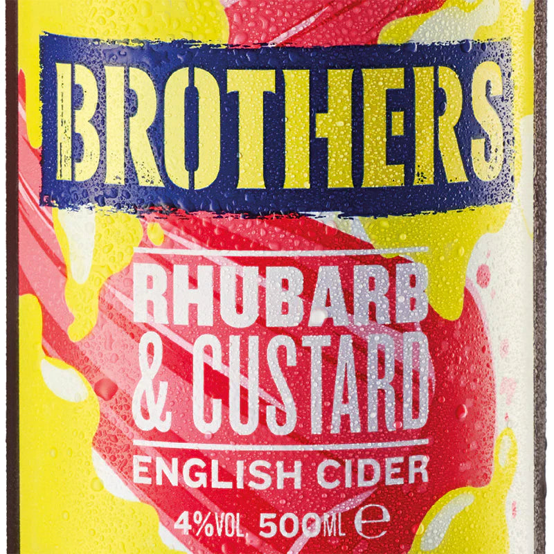 WSO - Brothers Rhubarb & Custard Cider 24 x 330ml