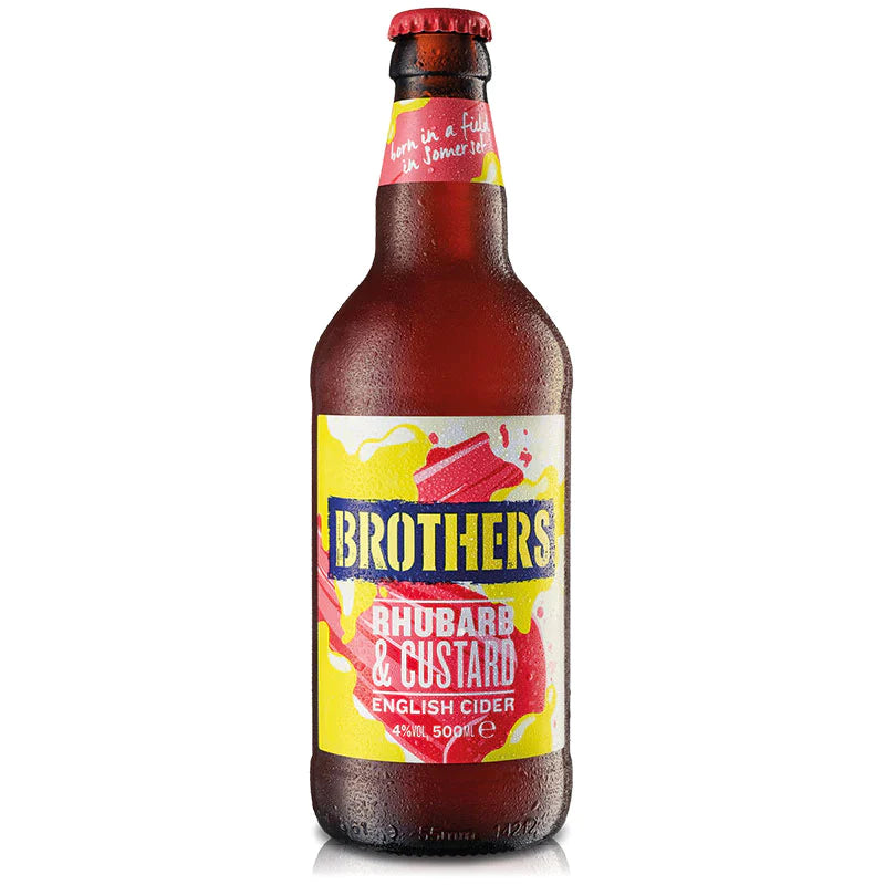 WSO - Brothers Rhubarb & Custard Cider 24 x 330ml
