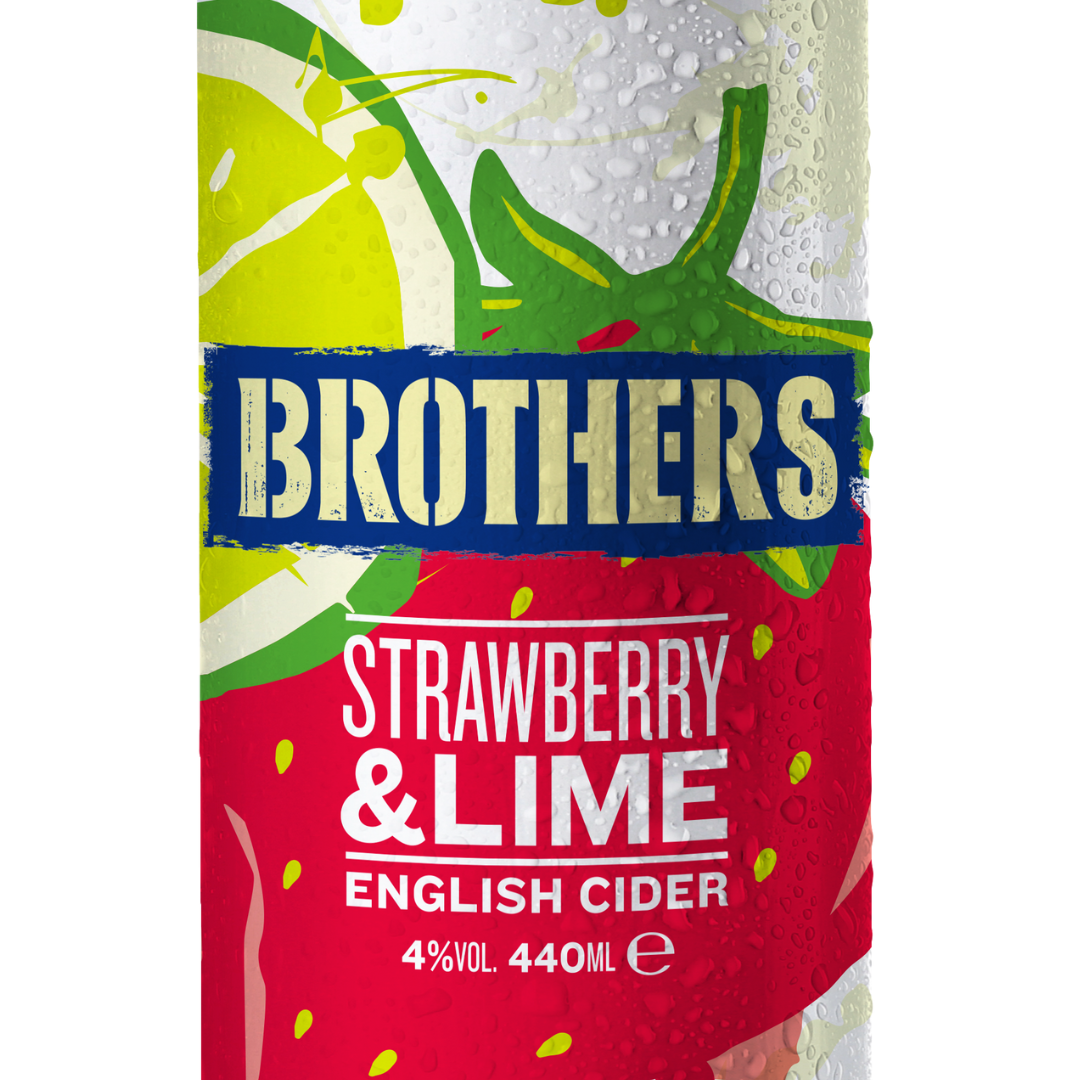 Brothers Strawberry & Lime Cider 440ml