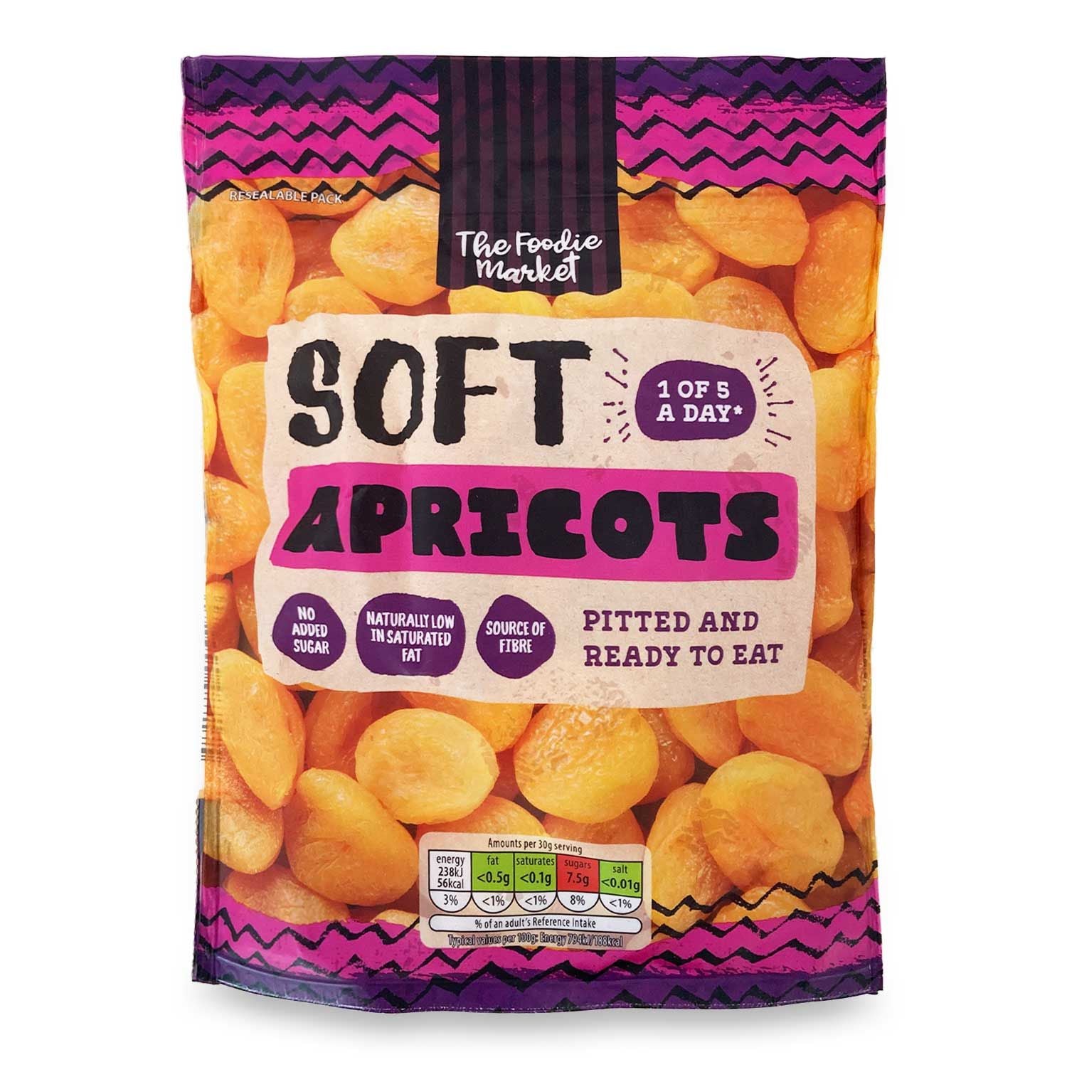 The Foodie Market Soft Apricots 200g