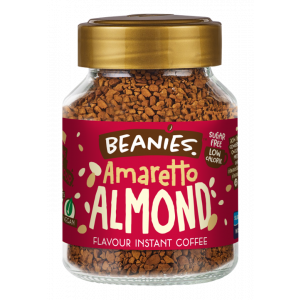 WSO - Beanies Amaretto Almond Flavour Instant Coffee 50g (6x50g)