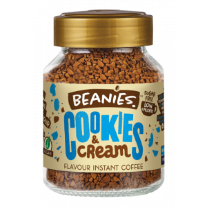 Beanies Cookies and cream Flavour Instant Coffee 50g
