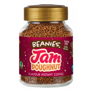Beanies Jam Doughnut Flavour Instant Coffee 50g