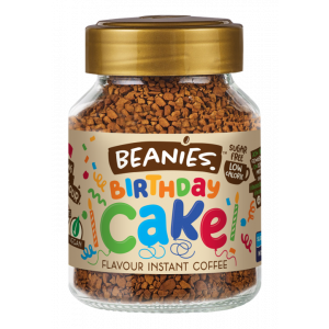 WSO - Beanies Birthday Cake Flavour Instant Coffee (6x50g)