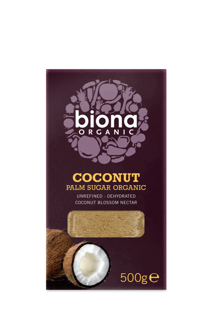 WSO -  Biona Organic COCONUT PALM SUGAR 500g 1x5