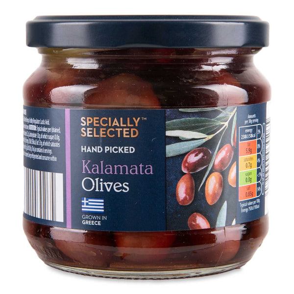Specially Selected Kalamata Greek Olives 350g (180g Drained)
