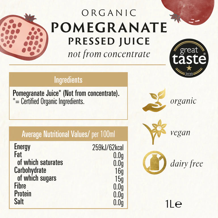 Biona Organic POMEGRANATE JUICE 200ml