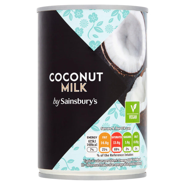 Sainsbury's Coconut Milk 400ml