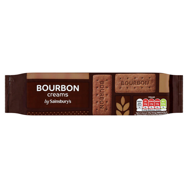Sainsbury's Bourbon Cream Biscuits 200g