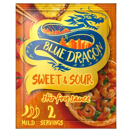 WSO -  Blue Dragon Sweet & Sour Sachets 1x120g